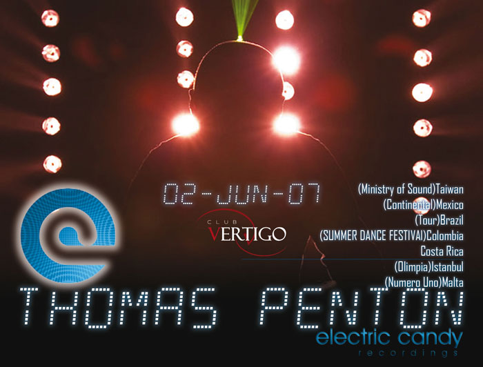 Event Production: DJ Thomas Penton at Club Vertigo