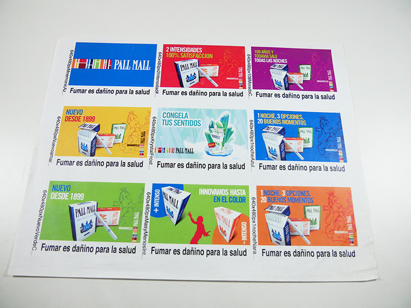 Visual Advertising Design for Pall Mall Costa Rica