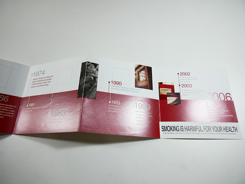 Dunhill Brand Brochure