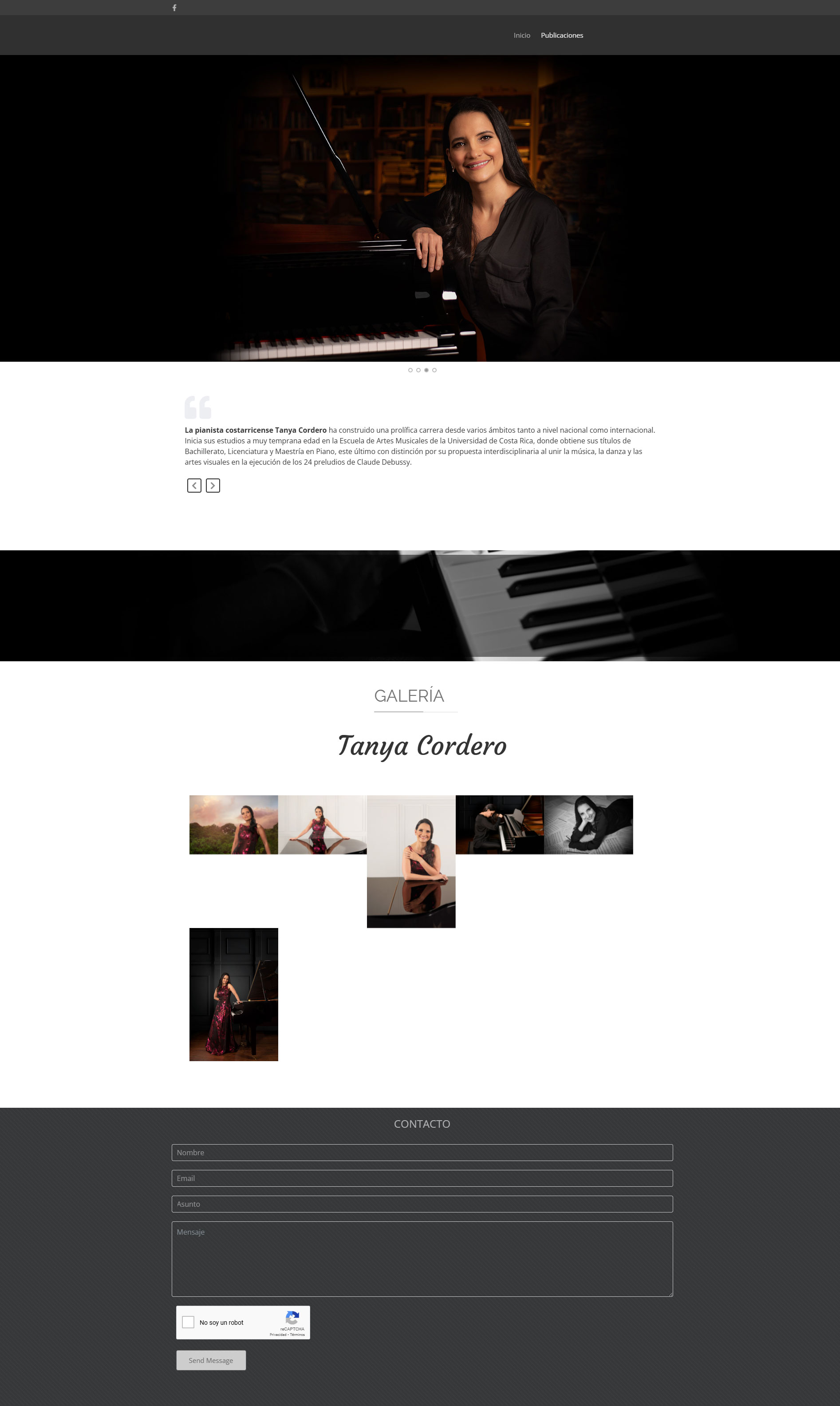 Website Tanya Cordero