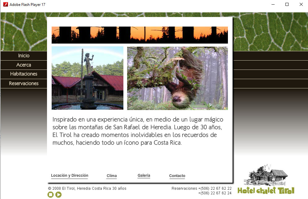 Web Design and Hosting for Chalet Tirol